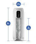 M for Men Blush M for Men Robo Bator Powered Vibrating Stroker - White - Image 3