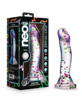Neo Elite Blush Neo Elite Hanky Panky 7" Confetti Dildo - Glow in the Dark