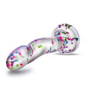 Neo Elite Blush Neo Elite Hanky Panky 7" Confetti Dildo - Glow in the Dark - Image 3