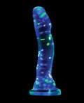 Neo Elite Blush Neo Elite Hanky Panky 7" Confetti Dildo - Glow in the Dark - Image 4