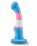 Avant Blush Avant P2 Transgender Pride Silicone Dong - True Blue