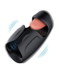 Blush Novelties Blush M For Men - Lickety Split - Vibrating Penis Head Stimulator - Black - Image 4