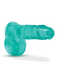 B Yours Plus Blush B Yours Plus 7" Rock n Roll Dildo - Teal - Image 3
