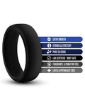 Performance Blush Performance Silicone Go Pro Cock Ring - Black - Image 4