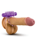 Play With Me Blush Play With Me the Player Vibrating Double Strap Cockring - Purple - Image 5
