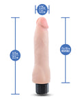 Not Regular Toys Blush Au Naturel 8.75" Vibrating Realistic G-Spot Dildo - Beige - Image 4