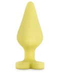 Play With Me Blush Play With Me Naughty Candy Heart Spank Me Plug - Yellow - Image 2