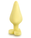 Play With Me Blush Play With Me Naughty Candy Heart Spank Me Plug - Yellow - Image 3