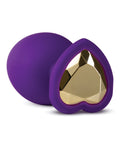 Temptasia Blush Temptasia Bling Plug w/Gem Small - Purple - Image 3