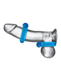 Blue Line Blue Line C & B Ultra-Stretch Stamina Endurance Ring - Jelly Blue Pack of 2 - Image 3