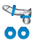 Blue Line Blue Line C & B Ultra-Stretch Stamina Endurance Ring - Jelly Blue Pack of 2 - Image 4