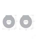 Blue Line Blue Line C & B Ultra-Stretch Stamina Endurance Ring - Jelly Blue Pack of 2 - Image 5