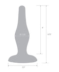 Blue Line Blue Line C & B 4.75" Easy Insertion Plug - Jelly Blue - Image 4