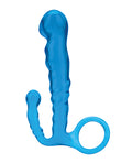 Blue Line Blue Line C & B 4.5" Beginners Prostate Massager - Jelly Blue - Image 2