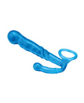Blue Line Blue Line C & B 4.5" Beginners Prostate Massager - Jelly Blue - Image 3