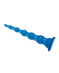 Blue Line Blue Line C & B 8.5" Anal Beads w/Suction Base - Jelly Blue - Image 3