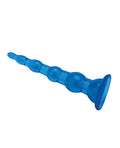 Blue Line Blue Line C & B 6.75" Anal Beads w/Suction Base - Jelly Blue - Image 3