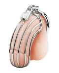 Blue Line Blue Line Prisoner Cock Cage - Silver - Image 2
