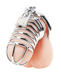 Blue Line Blue Line Deluxe Chastity Cage - Silver - Image 2