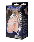 Blue Line Blue Line Cock Cage w/Anal Stimulator - Silver