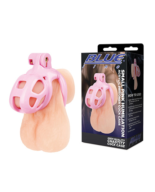 Not Regular Toys Small Pink Humiliation Acrylic Prisoner Cock Cage