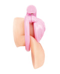 Blue Line Bitchboy Degrading Mini Chastity Cage w/Pussy Shape - Image 3