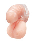 Not Regular Toys Silicone Chastity Cage w/Ball Loop & Pisshole - Image 2