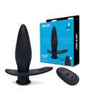 Blue Line Blue Line Vibrating Anal Plug Pointer w/Remote - Black - Image 2