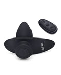 Blue Line Blue Line Vibrating Anal Plug Pointer w/Remote - Black - Image 4