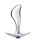 Blue Line Blue Line 2.5" Stainless Steel Bling Prostate Massager Plug - Image 2