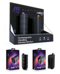 M Elite Blush M Elite Platinum Vibrating Merchandising Kit