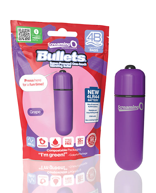 Screaming O Screaming O 4B Bullet - Grape