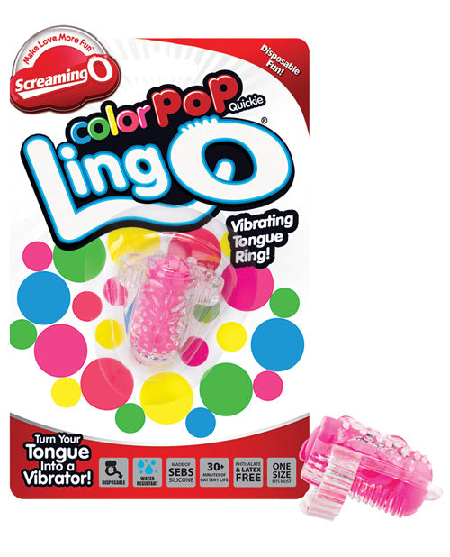 Screaming O Screaming O Color Pop Quickie LingO - Pink