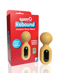 Screaming O Screaming O Rebound Compact Power Wand - Bumblee Yellow
