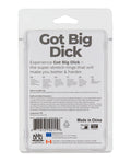 Power Bullet Got Big Dick 2 Pack Cock Rings - Black - Image 2