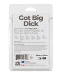 Power Bullet Got Big Dick 3 Pack Cock Rings - Black - Image 2