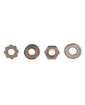 Power Bullet Got Big Dick 4 Pack Cock Rings - Black - Image 2