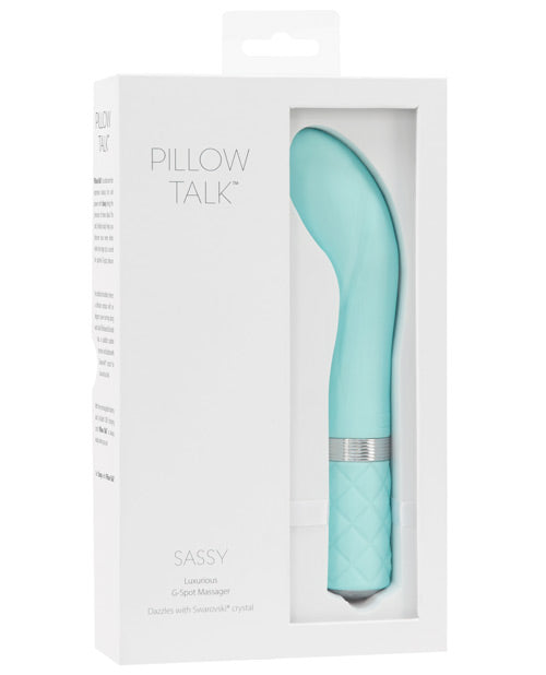 Pillow Talk Pillow Talk Sassy G Spot Vibrator - Teal