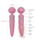 Pillow Talk Sultry Rotating Wand - Pink (5)