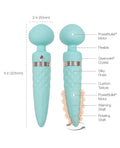 Pillow Talk Pillow Talk Sultry Rotating Wand - Teal - Image 5