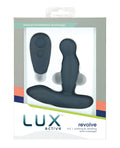 Lux Active Lux Active Revolve 4.5" Rotating & Vibrating Anal Massager - Dark Blue