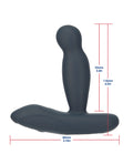 Lux Active Lux Active Revolve 4.5" Rotating & Vibrating Anal Massager - Dark Blue - Image 5