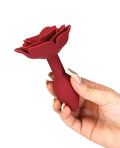 Lux Active Lux Active Red Rose Silicone Anal Plug - Image 5