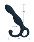Lux Active Lux Active LX1 5.75" Silicone Anal Trainer - Dark Blue - Image 4