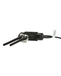 Power Bullet Bolo Bullet Vibrating Adjustable Cock Tie - Black - Image 4