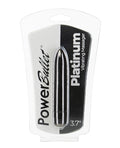 Power Bullet Power Bullet 3.7" Platinum Vibrating Massager