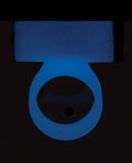 Power Bullet Cosmic Cock Ring w/Rechargeable Bullet - 9 Functions Glow in the Dark - Image 5