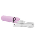 Swan Simple & True Rechargeable Vibrating Bullet - Purple - Image 3