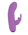 Power Bullet Alice's Bunny Rechargeable Bullet w/Rabbit Sleeve - 10 Functions Purple - Image 3