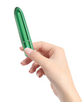 Power Bullet Pretty Point Rechargeable Bullet - 10 Functions Teal - Image 5